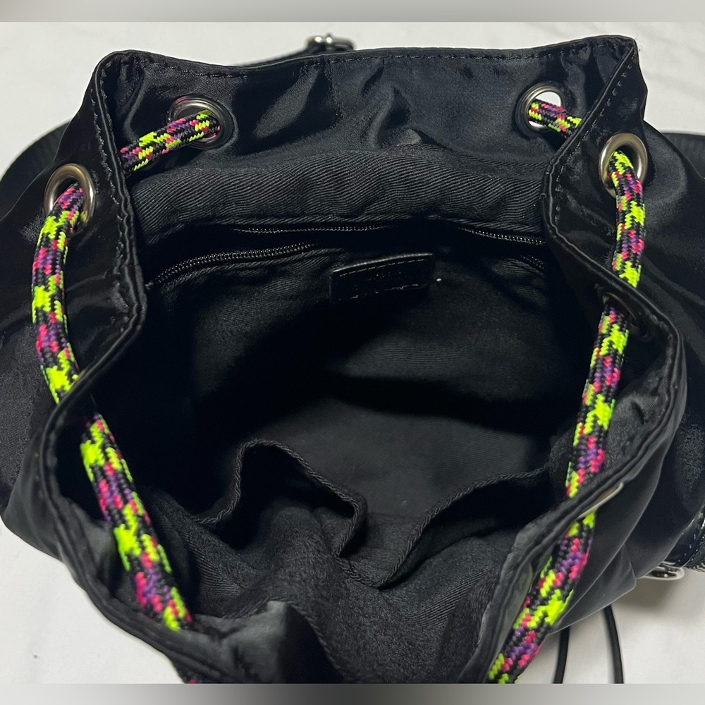 Urban Outfitters Black Backpack with Neon Accents - Picture 5 of 7